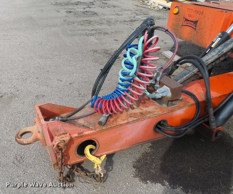 image for item L2677 1998 Landoll tilt deck equipment trailer