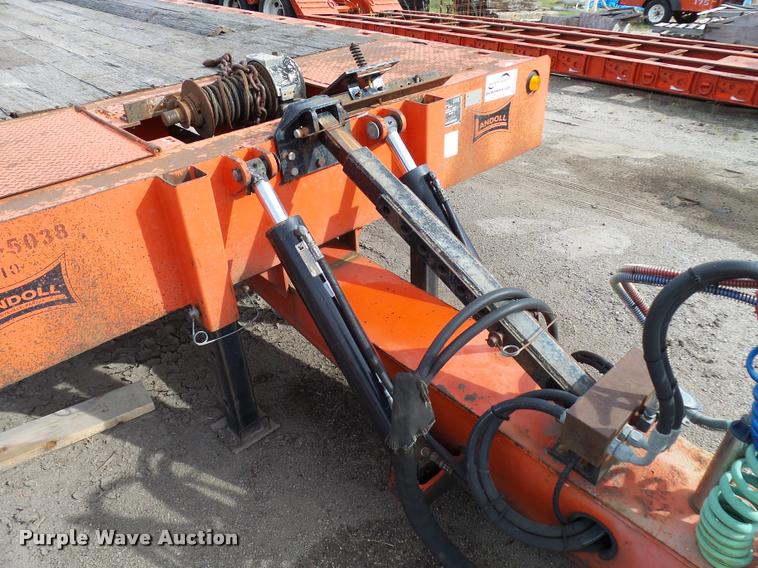 image for item L2677 1998 Landoll tilt deck equipment trailer