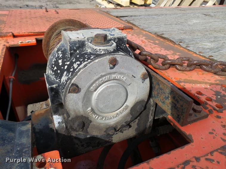 image for item L2677 1998 Landoll tilt deck equipment trailer