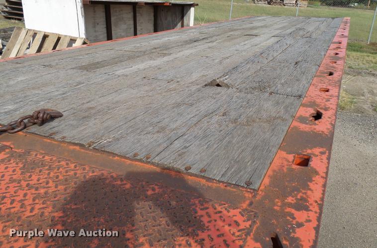 image for item L2677 1998 Landoll tilt deck equipment trailer