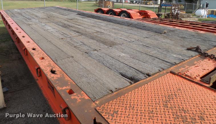 image for item L2677 1998 Landoll tilt deck equipment trailer