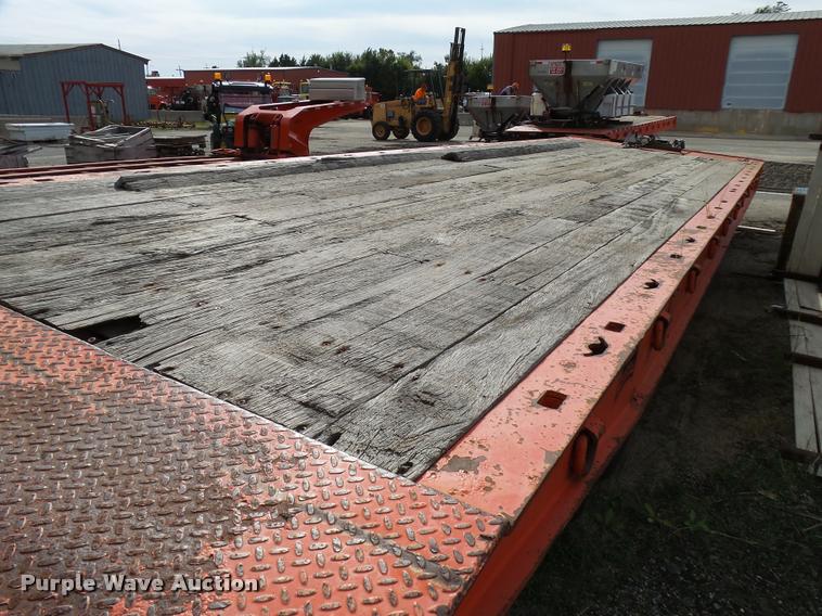 image for item L2677 1998 Landoll tilt deck equipment trailer