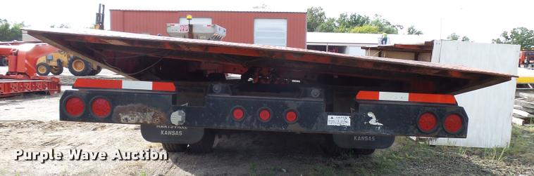 image for item L2677 1998 Landoll tilt deck equipment trailer