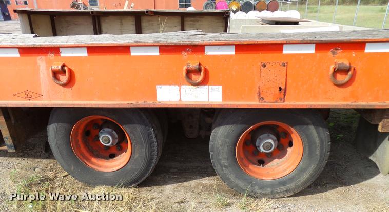 image for item L2677 1998 Landoll tilt deck equipment trailer