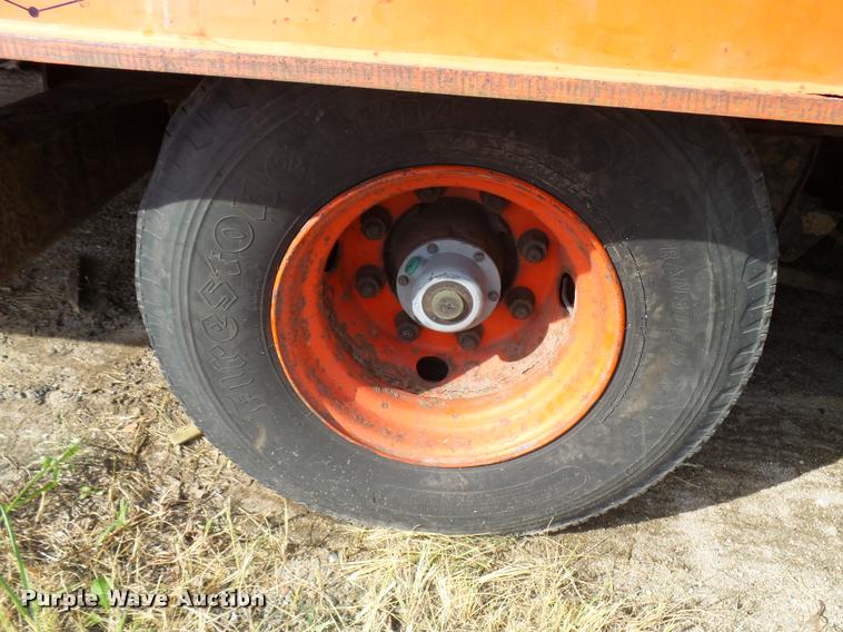 image for item L2677 1998 Landoll tilt deck equipment trailer