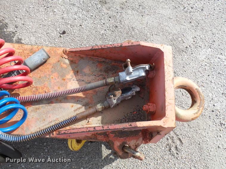 image for item L2677 1998 Landoll tilt deck equipment trailer