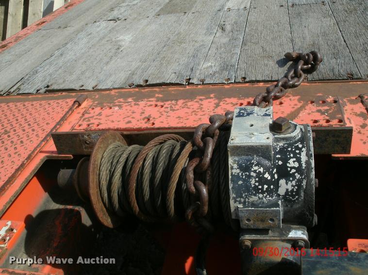 image for item L2677 1998 Landoll tilt deck equipment trailer