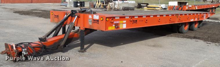 image for item L2678 1997 Landoll tilt deck equipment trailer