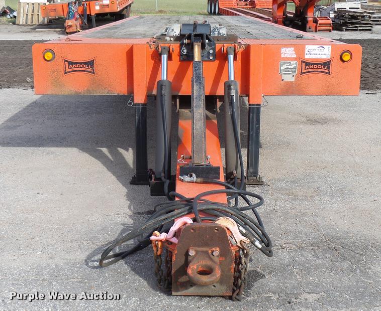 image for item L2678 1997 Landoll tilt deck equipment trailer