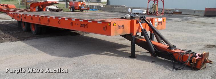 image for item L2678 1997 Landoll tilt deck equipment trailer