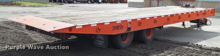 image for item L2678 1997 Landoll tilt deck equipment trailer