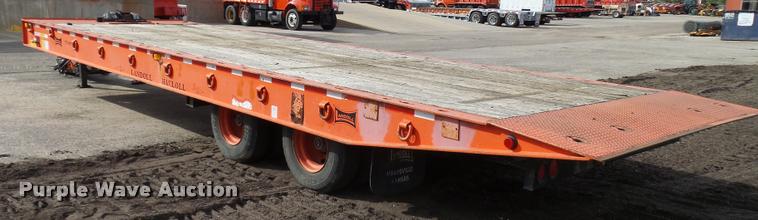 image for item L2678 1997 Landoll tilt deck equipment trailer