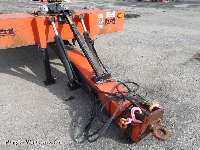 image for item L2678 1997 Landoll tilt deck equipment trailer