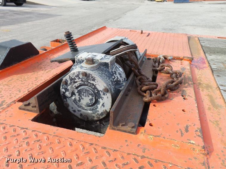 image for item L2678 1997 Landoll tilt deck equipment trailer