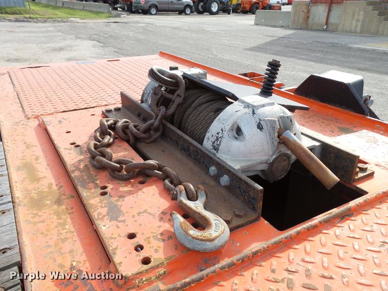 image for item L2678 1997 Landoll tilt deck equipment trailer