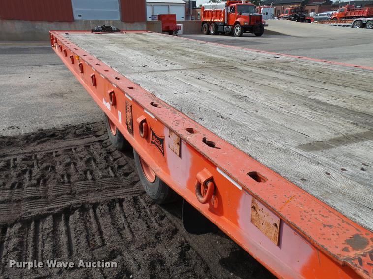 image for item L2678 1997 Landoll tilt deck equipment trailer