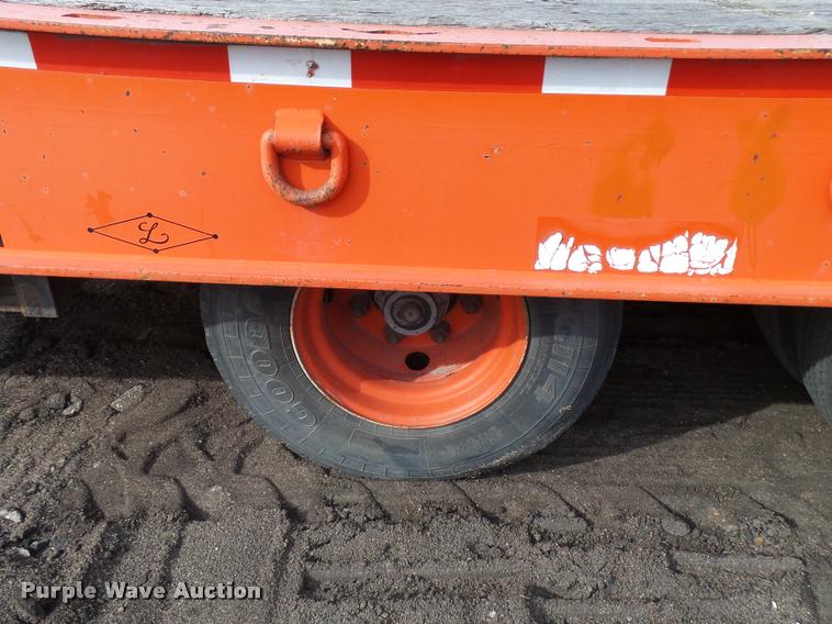 image for item L2678 1997 Landoll tilt deck equipment trailer