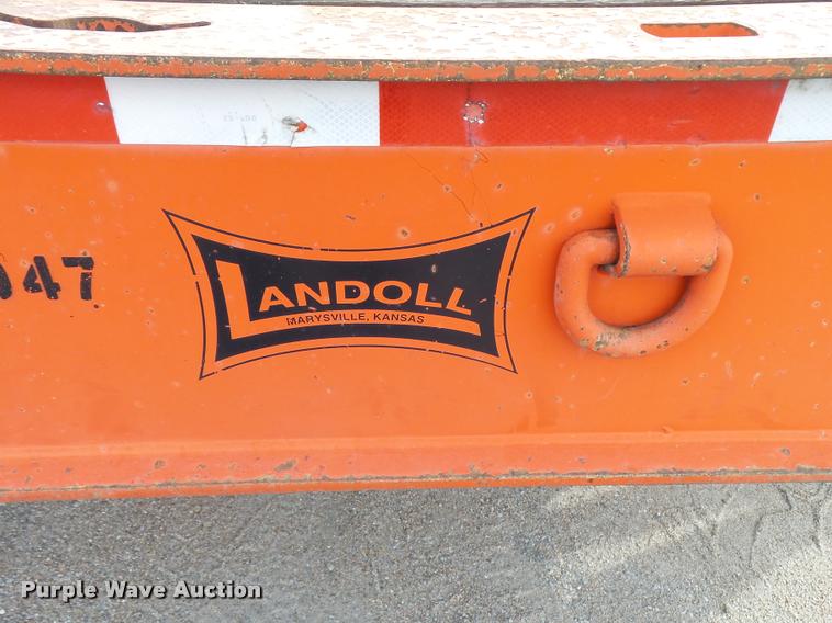 image for item L2678 1997 Landoll tilt deck equipment trailer