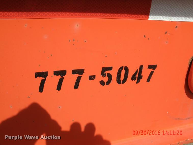 image for item L2678 1997 Landoll tilt deck equipment trailer