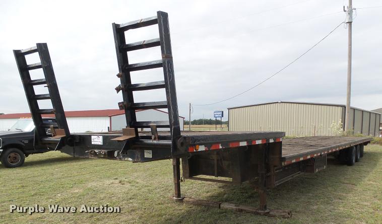 1998 Perry drop deck trailer in Woodward, OK | Item DA4523 sold ...
