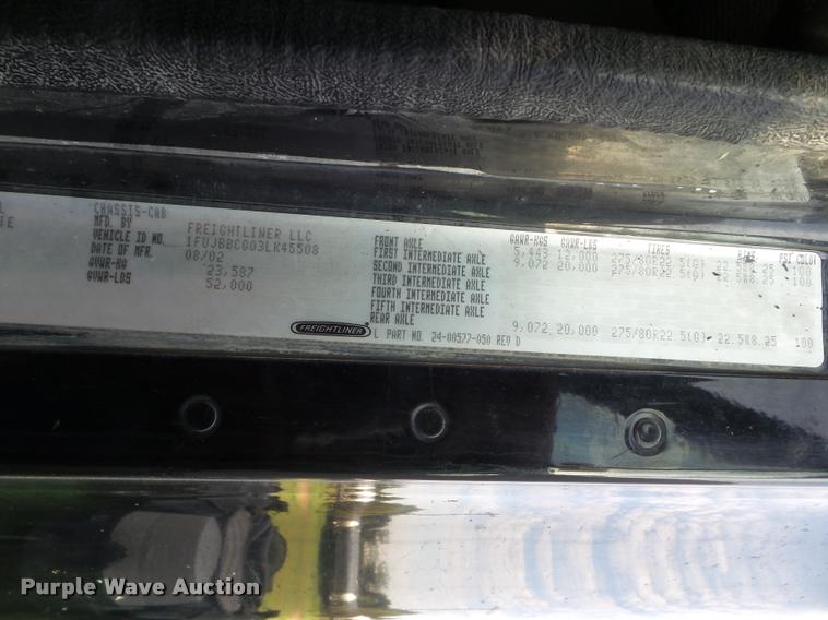 image for item DB3530 2003 Freightliner ST120 semi truck