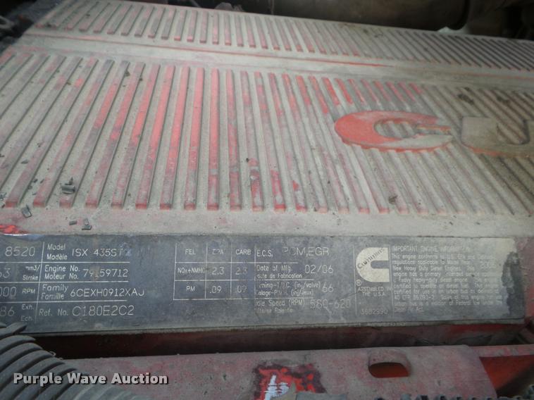 image for item DB3534 2007 International 9400i semi truck