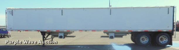 image for item G7489 2011 Aulick 4266GT2 double hopper bottom grain trailer
