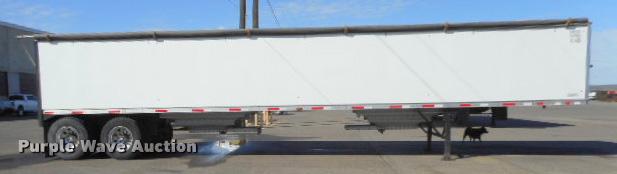 image for item G7489 2011 Aulick 4266GT2 double hopper bottom grain trailer