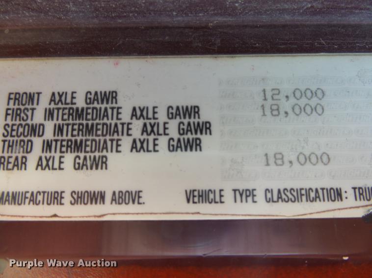 image for item K1103 1991 Freightliner FLD semi truck