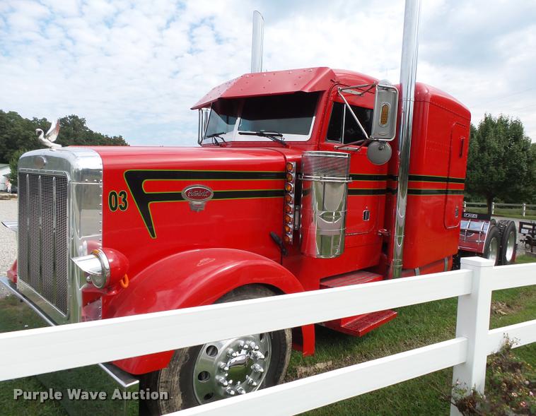 image for item K1130 1993 Peterbilt 379 semi truck