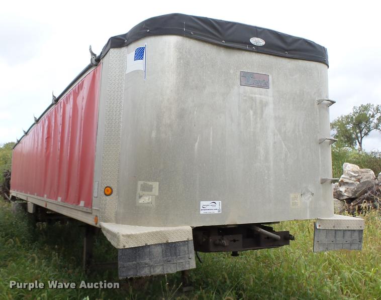 image for item K2059 1997 Travis 39FT end dump trailer