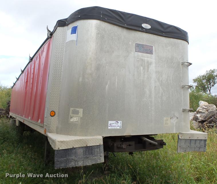 image for item K2059 1997 Travis 39FT end dump trailer