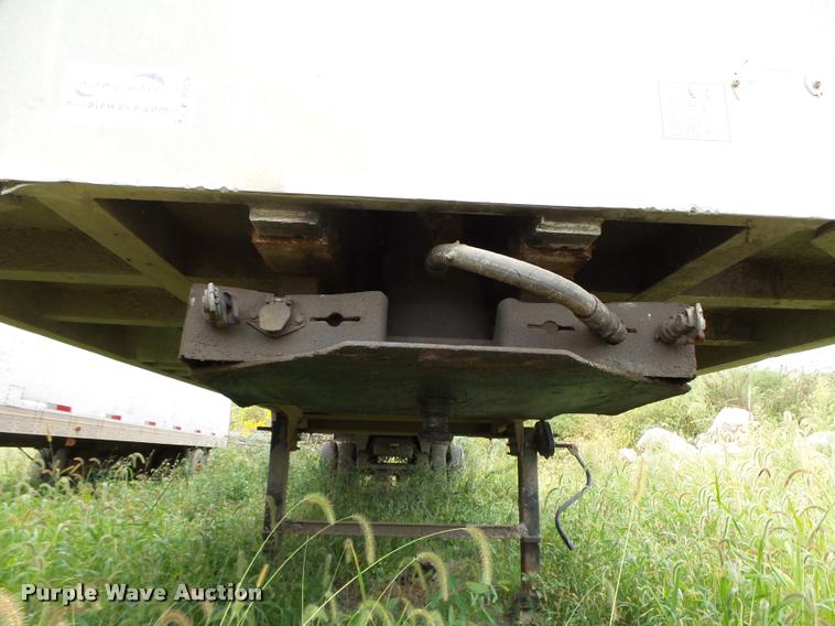 image for item K2059 1997 Travis 39FT end dump trailer