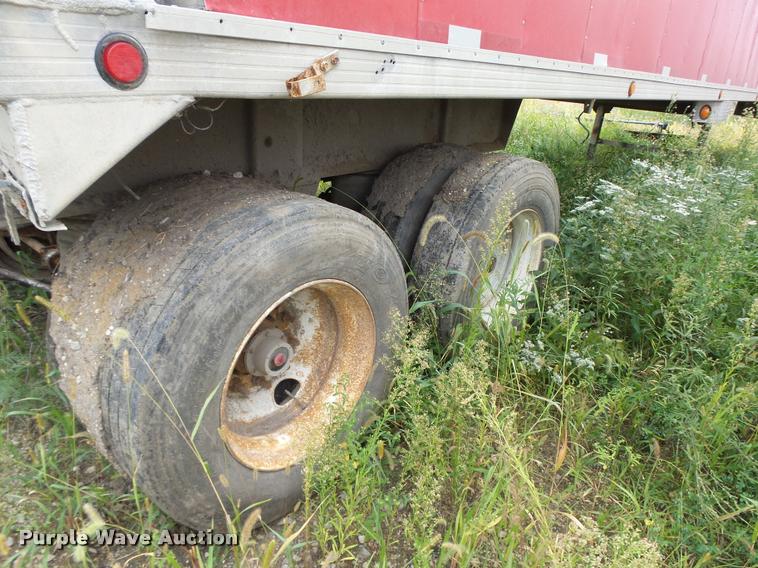 image for item K2059 1997 Travis 39FT end dump trailer