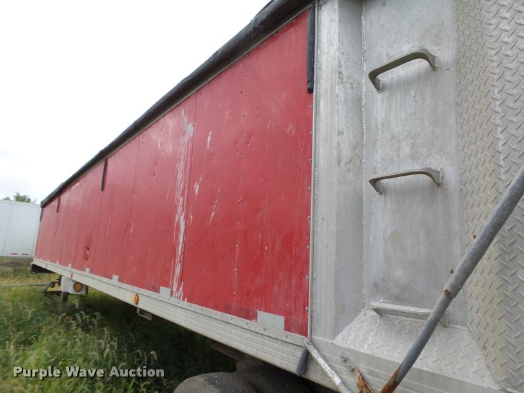 image for item K2059 1997 Travis 39FT end dump trailer
