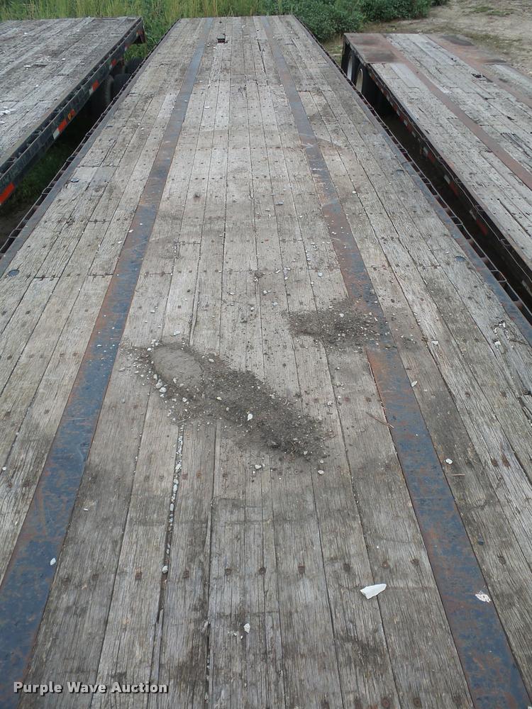 image for item K3501 1997 Transcraft TL2000 flatbed trailer