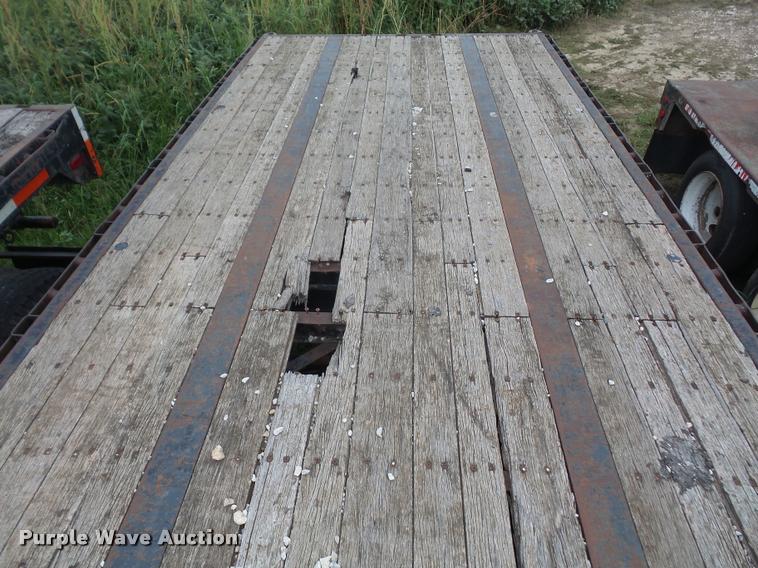 image for item K3501 1997 Transcraft TL2000 flatbed trailer
