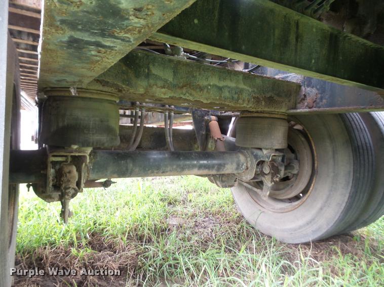 image for item K3501 1997 Transcraft TL2000 flatbed trailer