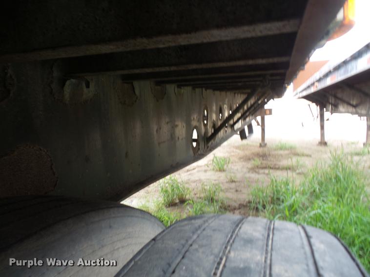 image for item K3501 1997 Transcraft TL2000 flatbed trailer
