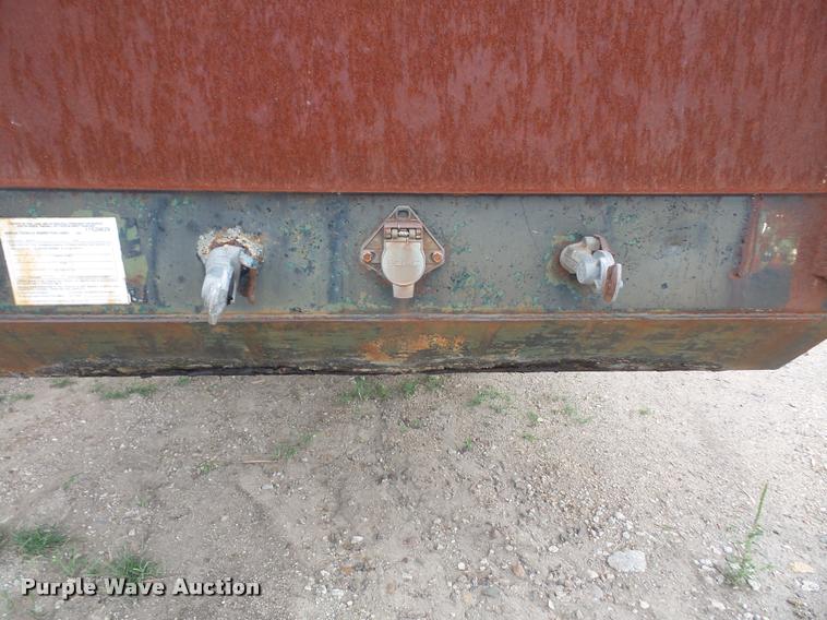 image for item K3503 1988 Aztec drop deck trailer