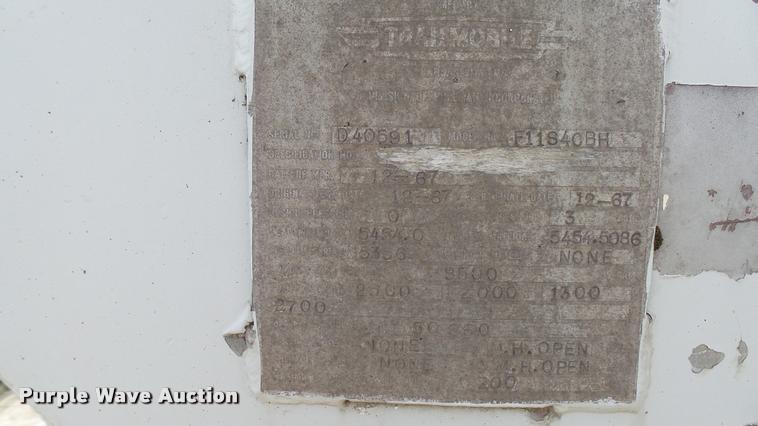 image for item K4045 1968 Trail Mobile tank trailer