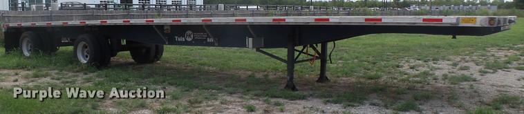 image for item K6999 2000 Utility flatbed trailer