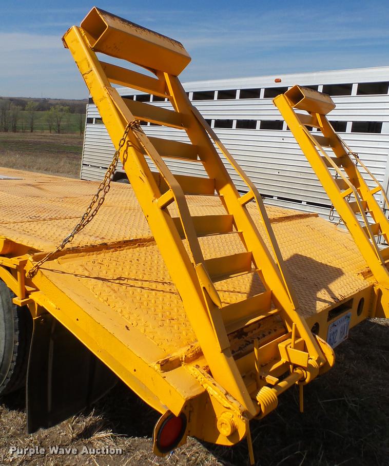 image for item L1333 1982 Luttig equipment trailer