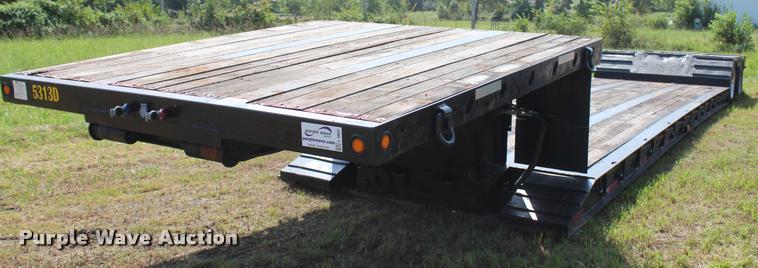 image for item L4802 1999 Doonan lowboy equipment trailer