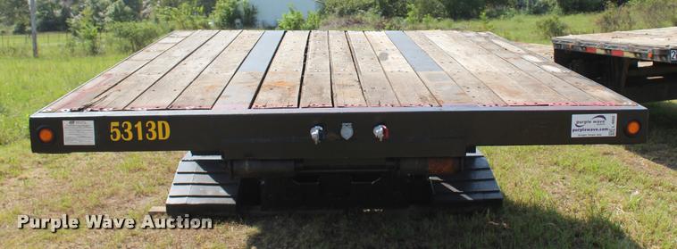 image for item L4802 1999 Doonan lowboy equipment trailer
