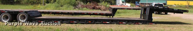 image for item L4802 1999 Doonan lowboy equipment trailer