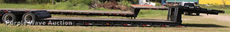 image for item L4802 1999 Doonan lowboy equipment trailer
