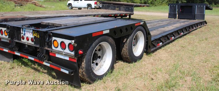 image for item L4802 1999 Doonan lowboy equipment trailer