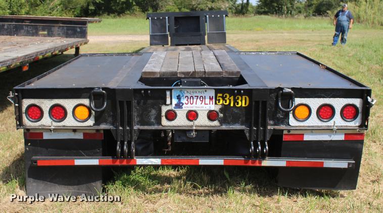 image for item L4802 1999 Doonan lowboy equipment trailer
