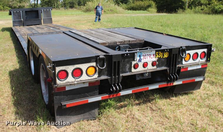 image for item L4802 1999 Doonan lowboy equipment trailer